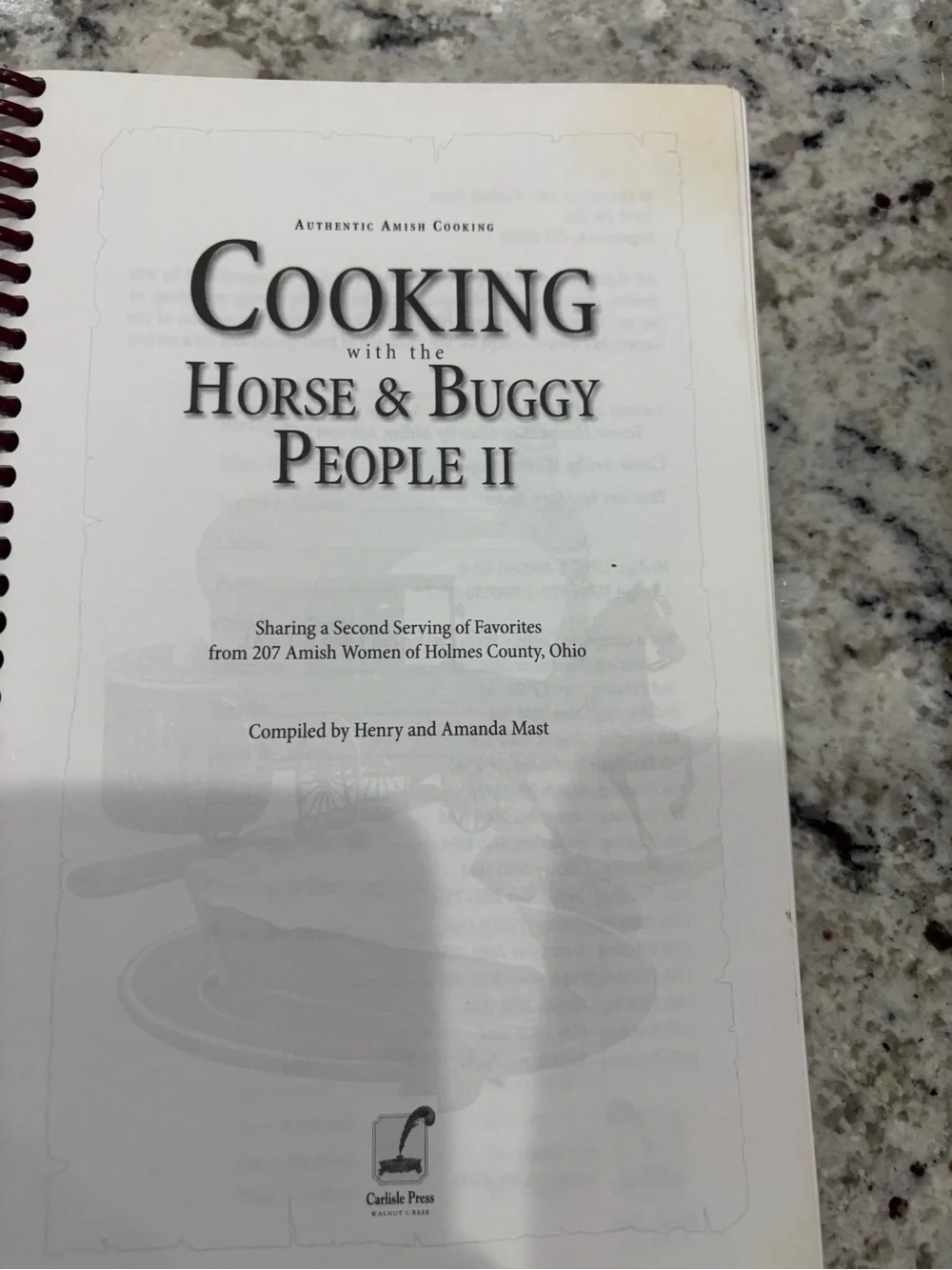 Vintage Community Cookbook Lot of 3 - Amish, Church & Home Storage Prep